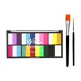 thumbnail image 4 of Body Paint Face Paint Palette, Professional Washable Palette with Brush for Kids B, 4 of 9