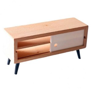 Lionlar 6xDolls TV Stand 1:12 1:6 Vivre TV Cabinet