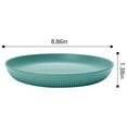 thumbnail image 3 of Dvruxg Wheat Straw Dinner Plates Set of 4, Microwave Safe Plastic Plates, Stackable Tableware for Family Meals & Parties, 3 of 5