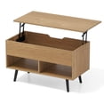 thumbnail image 1 of Costway 31.5" Lift Top CoffeeTable ModernTable with Hidden Compartment Wood Legs For Home Natural, 1 of 10