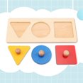 thumbnail image 4 of MesaSe Toddler Geometric Puzzles  Hand Grabbing Puzzles  Wooden For Children For Baby, 4 of 8