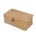 thumbnail image 2 of Seagrass Storage Basket Rectangular Seagrass Basket Natural Seagrass Storage Basket Woven Storage Box Natural Seagrass Storage Basket Woven Rectangular Shelf Basket Bins With Lids, 2 of 8