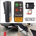 thumbnail image 2 of relayinert ABS Universal Electric Winch Switch Controller Wireless Remote Control For Off-Road ATV Trailer Boat 12V 24VWinch Remote Wireless Remote Control White, 2 of 6