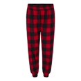 thumbnail image 1 of Burnside Jogger en Flanelle pour Hommes, TP, Rouge-Noir, 1 of 1