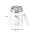 thumbnail image 2 of 3PC Kitchen Canister Set -with Secure Lids&Viewing Window Suitable for Sugar, Tea, Coffee, Etc -Multi Food Storage Jars, 2 of 5