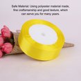thumbnail image 3 of Gift Wrap Ribbon Wedding Clothes Making Supply Multi-color DIY Craft Accessories Festival Fabric Polyester Ribbons Box Ornaments Lemon Yellow 15, 3 of 7