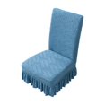 thumbnail image 2 of Jupe Courte Housses de Chaise Maison Coussin Dossier une Housses de Chaise de Salle à Manger Universelles Housses de Tabouret Housses de Siège Extensibles Housses de Chaise de Table à Manger Housse Housse, 2 of 6