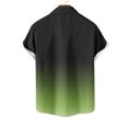 thumbnail image 3 of fatyb Button down Shirts for Men Short Sleeve Lightweight Beach Shirts Summer Gradient Collar Blouses, 3 of 4