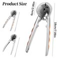 thumbnail image 3 of 1Pc Pecan Crackers Tool Funnel Walnut Plier Nutcracker Pecan Walnut Plier Clip Tool with Nut Pick,Nut Crackers for All Nuts,Ergonomic Metal Nutcracker for Walnuts,Pecans,Hazelnuts,Almonds & Chestnuts, 3 of 5