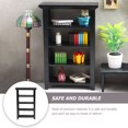thumbnail image 2 of Milisten Mini Wooden Bookcase Simulation Book Shelf Mini House Furnishing Supply, 2 of 6