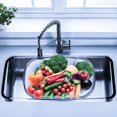 thumbnail image 4 of i Kito Over the Sink Colander Strainer Basket, Sink Handle Stand Colander Stainless Steel, 4 of 6