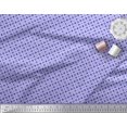 thumbnail image 2 of Soimoi Crepe Silk Fabric Check & Geometric Fabric Prints by Yard 42 Inch Wide, 2 of 5