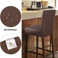 thumbnail image 4 of PiccoCasa Waterproof Bar Stool Covers for Counter Height Side Chair Covers, 4 of 9