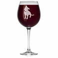 thumbnail image 2 of Wine Glass Cute Pitbull with Heart (Large Stemmed, 20oz), 2 of 3