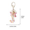 thumbnail image 2 of TopLLC New English Letter Keychain Hanger Car Keychain Bag Accessories Suspension components, 2 of 2