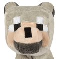 thumbnail image 3 of Jinx Minecraft Baby Wolf Plush Stuffed Toy Gray 5"" Tall, 3 of 3