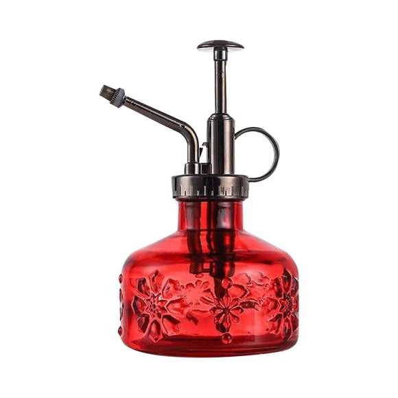 Visit the Apexora Store Glass Watering Can 1180ml Push Type Mini Indoor Plants