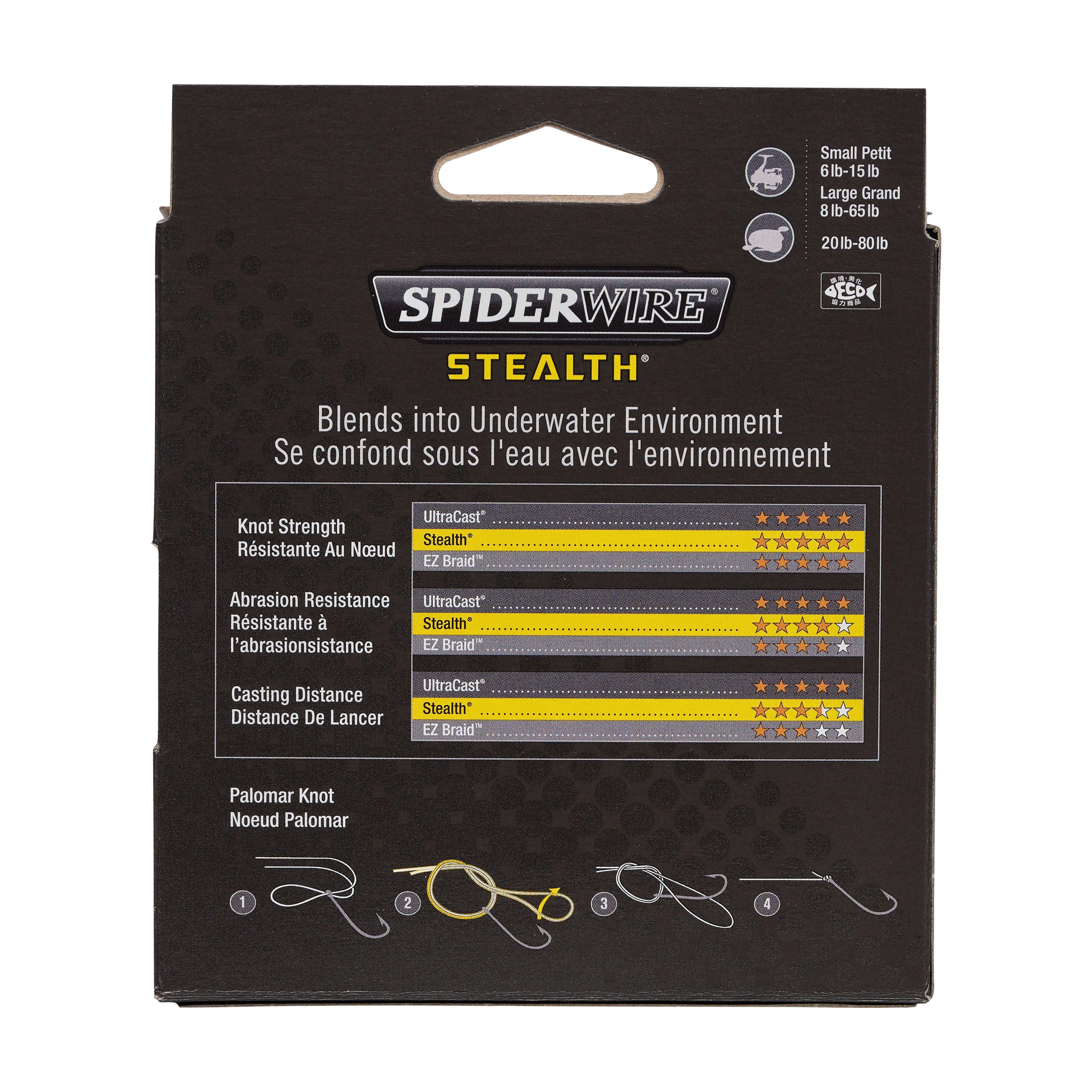 Spiderwire Stealth Camo Braid Fishing Line - 30lb