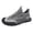 Grey, variant on XIMIN Sport Shoes for Women Men Summer Running Walking Non Slip Sneaker Athletic Lightweight Breathable Plantar Fasciitis Wide Width Casual Sneaker (9-9, Grey)