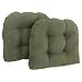 thumbnail image 3 of Coussin de Chaise de Salle à Manger Capitonné en Microsuède en Forme de U de 19 Po (Ensemble de 2), 3 of 3