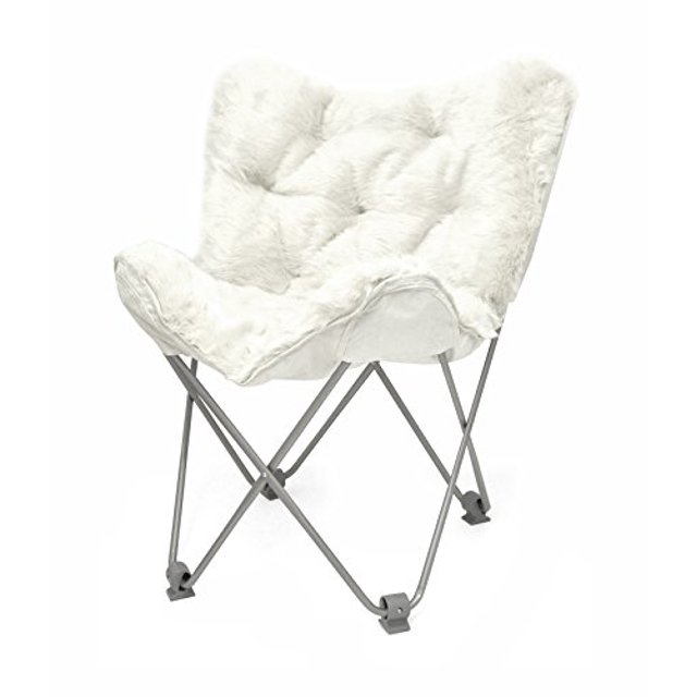 Urban Shop WK657563 Mongolian Butterfly Chair, Aqua