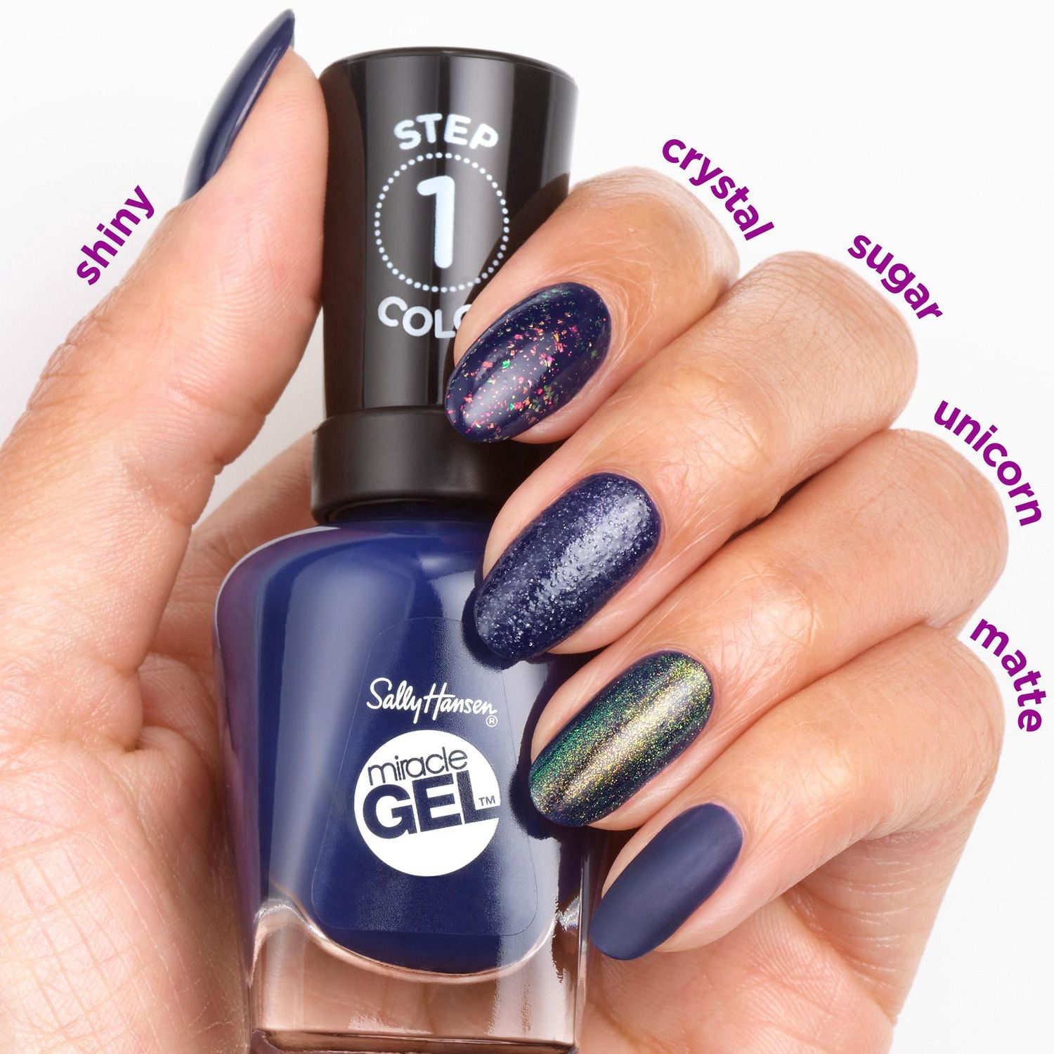 Sally Hansen - Miracle Gel™ Top Coat Activator, 2 Step Gel-like System, No UV Light Needed, Up to 8 Day of colour & shine
