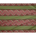 thumbnail image 4 of oneOone Polyester Lycra Fabric Floral & Chevron Block Printed Craft Fabric BTY 56 Inch Wide, 4 of 4