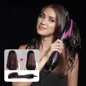 Multifunctional Hair Dryer with Comb for Styling, Volumizing, and Heat Protection - 1000W 110V Household Blow Dryer