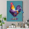 thumbnail image 4 of Vibrant Rooster Canvas Wall Art 15.75x11.81 Inches, 4 of 8