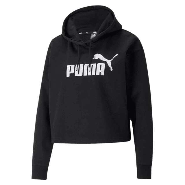 Puma Chandail à Capuchon Court Surélevé