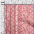 thumbnail image 2 of oneOone Georgette Viscose Tissu Rouge Aaian Batik Tissu pour Robe Tissu Imprimé Tissu au Mètre 42 Pouces de Large, 2 of 4