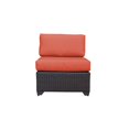 thumbnail image 2 of Chaise de Patio Sans Accoudoirs Barbados en Orange, 2 of 6