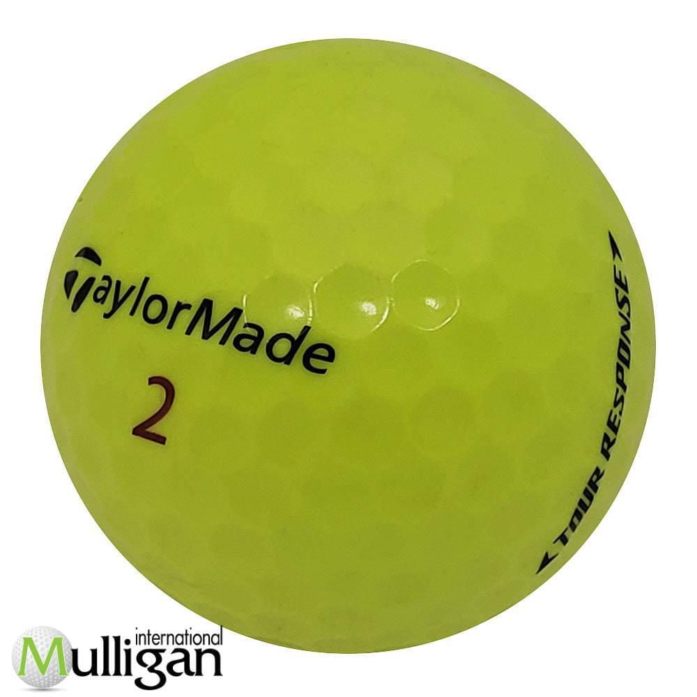 Mulligan - 60 Taylormade Tour Response Yellow 5A Recycled Used Golf Balls