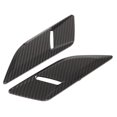 thumbnail image 1 of Bonnet Air Outlet Cover, Snap In Heat Sinking Engine Hood Vent Trim Left Right  For Car Decoration Carbon Fiber Style, 1 of 8