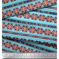 thumbnail image 3 of Soimoi Polyester Crepe Fabric Ikat Southwestern Print Fabric by Yard 42 Inch Wide, 3 of 3