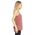thumbnail image 3 of Bella Ladies Flowy Racerback Tank, S, Mauve Marble, 3 of 3