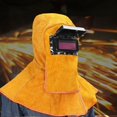 thumbnail image 4 of pitrice Solar Filter Lens Welder Leather Hood Portable Welding Helmet Face Cover Face Guard Protector Industry Easy Installment, 4 of 8