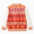 thumbnail image 3 of Disney Princess Girls Bomber Jacket Moana Zip Up Varsity Lightweight Sweatshirts Gift Fall Spring Toddler Kids 3-4T, 3 of 8