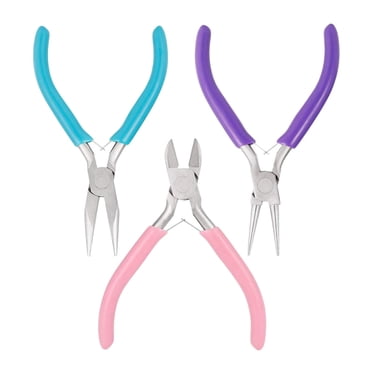 Crafts Jewelry Pliers 3pcs Jewelry Making Pliers Tools with Chain Nose