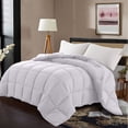 thumbnail image 1 of Métriques de Coton Lin 600 Fils 1 Pce Couette Alternative au Duvet, Blanc, 500 G/m2, 1 of 6