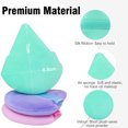 thumbnail image 2 of 10 Pcs Houppette Triangulaire pour Fond de Teint, Houppettes pour Poudre Libre, Houppette, 2 of 6