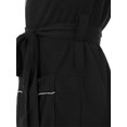 thumbnail image 2 of Fruit of the Loom Beyondsoft Waffle Robe - Black, 2 of 8