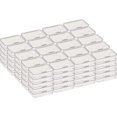 thumbnail image 1 of Rectangular Clear Plastic Storage Containers Box with Hinged Lid for Beads and Other Small Craft Items, 1 of 4