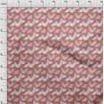 thumbnail image 4 of oneOone Polyester Spandex Red Fabric Birds Rooster Fabric For Sewing Printed Craft Fabric By The Yard 56 Inch Wide, 4 of 4