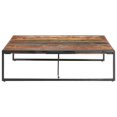 thumbnail image 2 of vidaXL Coffee Table 140x140x40 cm Solid Reclaimed Wood, 2 of 4