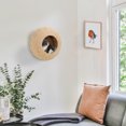 thumbnail image 2 of PawHut Étagère Murale pour Chat, Condo Mural pour Chat avec Coussin, Beige, 2 of 10