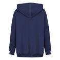 thumbnail image 4 of Penkiiy Mode Décontractée pour Femmes Impression de la Saint-Valentin Hauts à Manches Longues Sweat à Capuche 2TG Marine, 4 of 5
