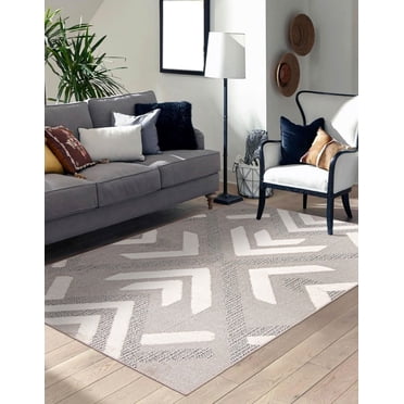 ECARPET Jute Style Area Rug for Bedroom, Living Room, Dining Room Frisco Collection