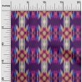 thumbnail image 2 of oneOone Rayon Violet Fabric Abstract Sewing Material Print Fabric By The Yard 56 Inch Wide, 2 of 4