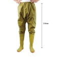 thumbnail image 1 of Fishing Wader Bootfoot Wader Waist Wader Pants Waterproof Wader Pants Fishing Wader Wearproof Water Resistant Antislip Boot Waist Wader Pants For Men Women 41, 1 of 7